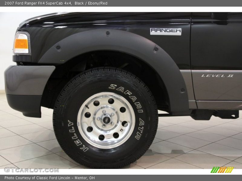Black / Ebony/Red 2007 Ford Ranger FX4 SuperCab 4x4