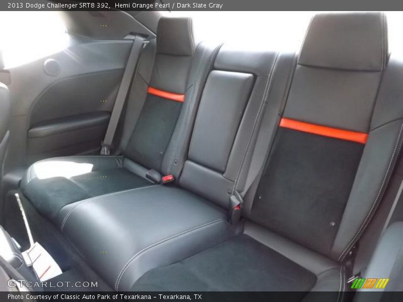 Rear Seat of 2013 Challenger SRT8 392