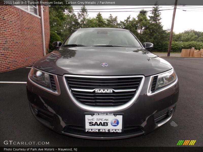 Carbon Grey Metallic / Parchment 2011 Saab 9-5 Turbo4 Premium Sedan
