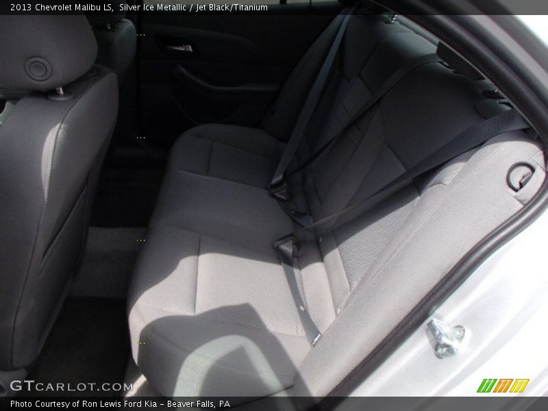 Silver Ice Metallic / Jet Black/Titanium 2013 Chevrolet Malibu LS