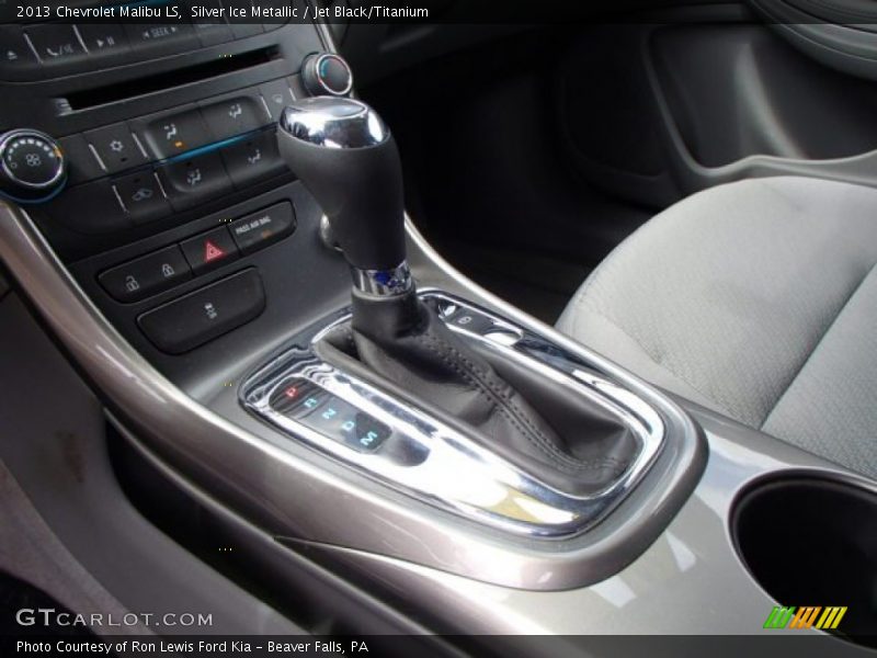 Silver Ice Metallic / Jet Black/Titanium 2013 Chevrolet Malibu LS