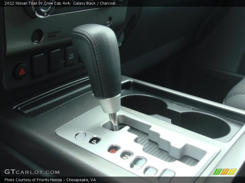 Galaxy Black / Charcoal 2012 Nissan Titan SV Crew Cab 4x4
