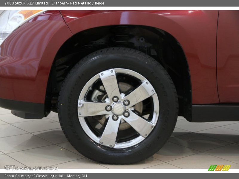 Cranberry Red Metallic / Beige 2008 Suzuki XL7 Limited