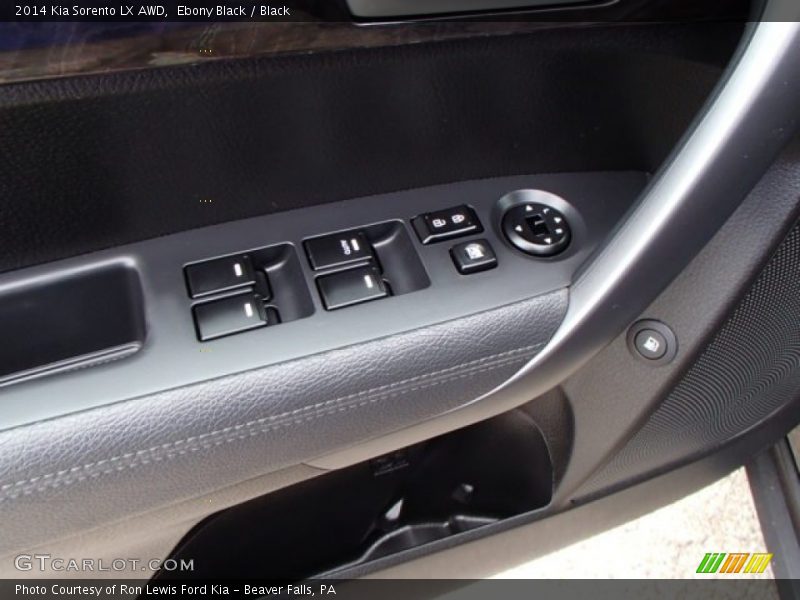 Ebony Black / Black 2014 Kia Sorento LX AWD
