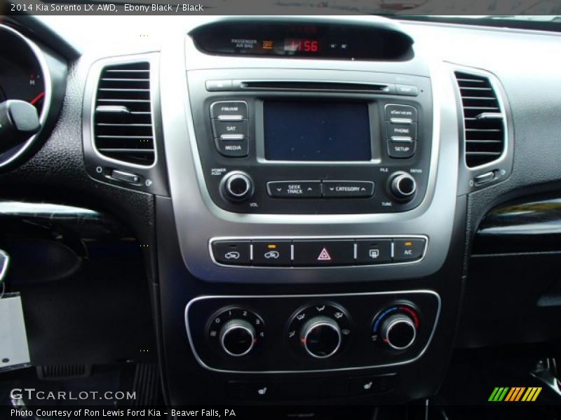 Ebony Black / Black 2014 Kia Sorento LX AWD
