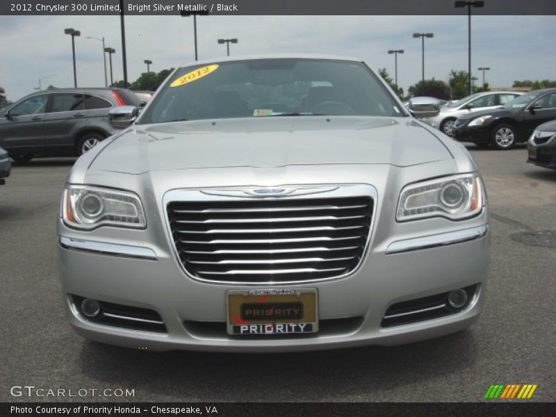 Bright Silver Metallic / Black 2012 Chrysler 300 Limited