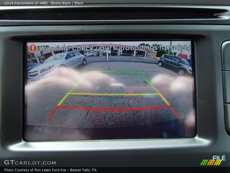 Ebony Black / Black 2014 Kia Sorento LX AWD