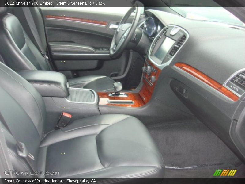 Bright Silver Metallic / Black 2012 Chrysler 300 Limited