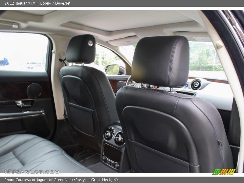 Ebony / Dove/Jet 2012 Jaguar XJ XJ