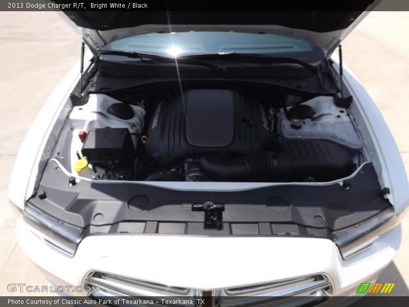 Bright White / Black 2013 Dodge Charger R/T