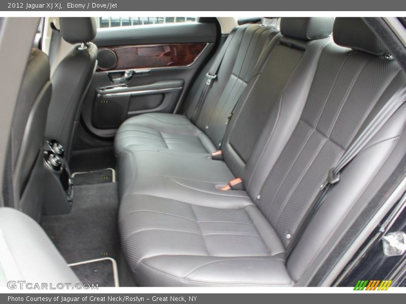 Ebony / Dove/Jet 2012 Jaguar XJ XJ