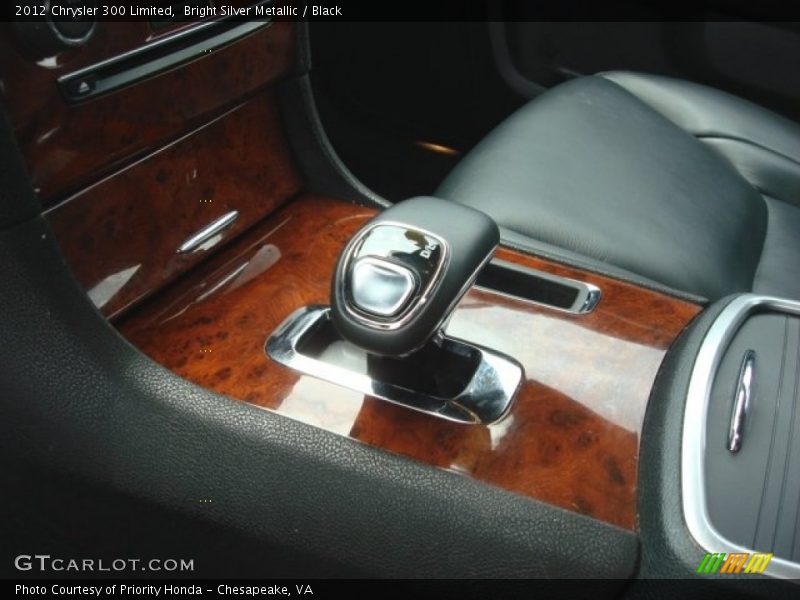 Bright Silver Metallic / Black 2012 Chrysler 300 Limited