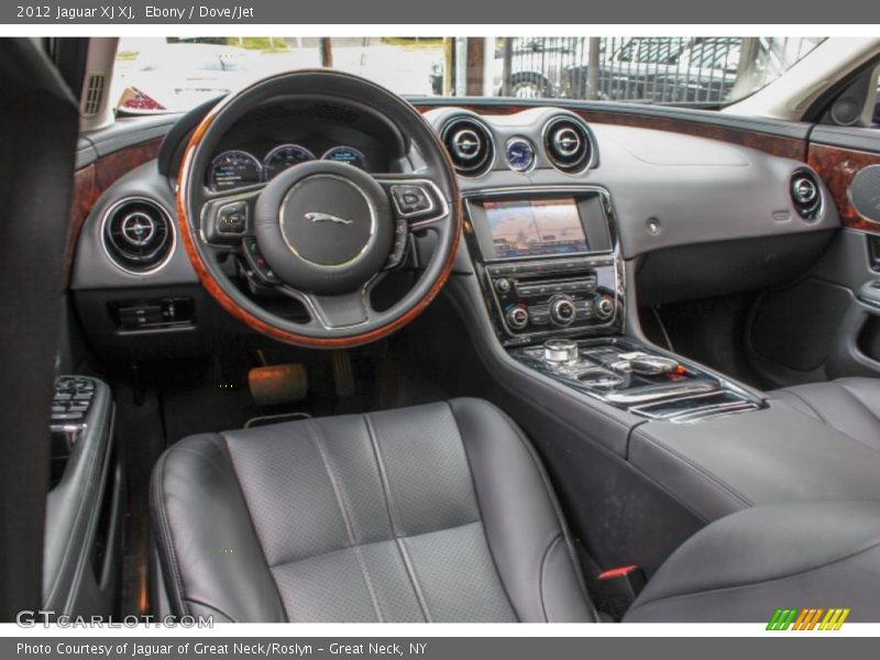 Ebony / Dove/Jet 2012 Jaguar XJ XJ