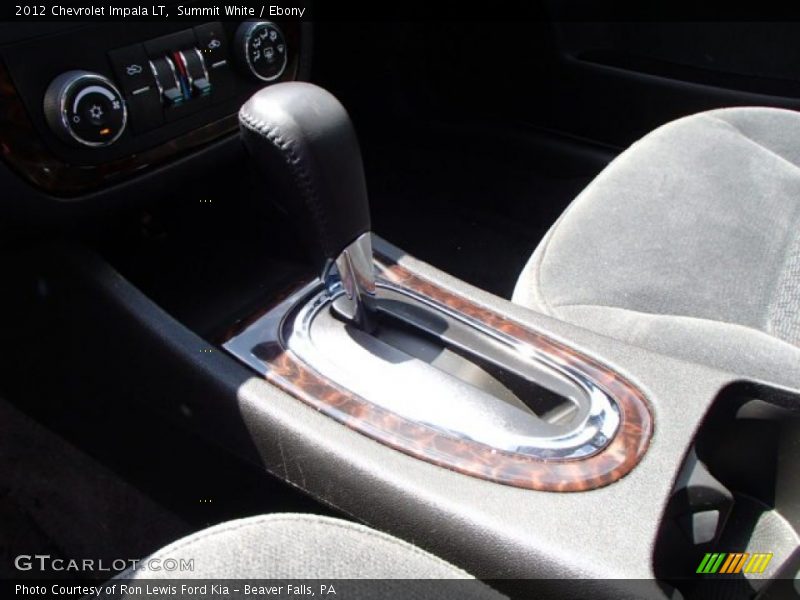 Summit White / Ebony 2012 Chevrolet Impala LT