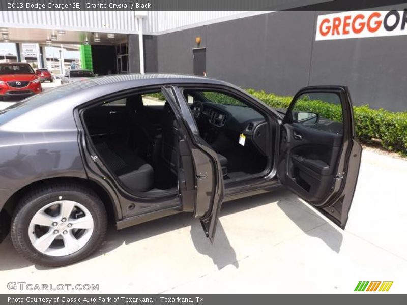 Granite Crystal / Black 2013 Dodge Charger SE