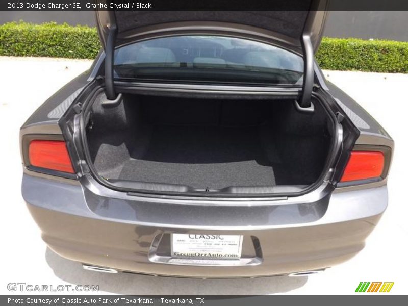 Granite Crystal / Black 2013 Dodge Charger SE