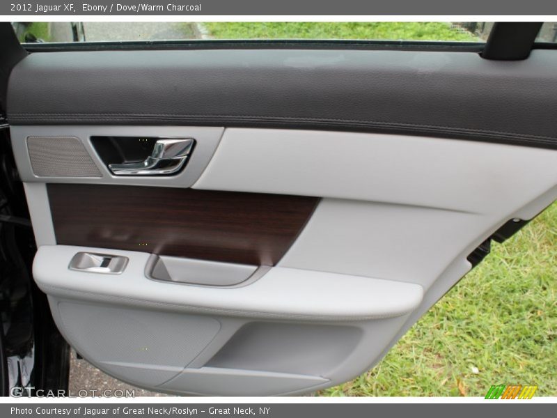 Ebony / Dove/Warm Charcoal 2012 Jaguar XF