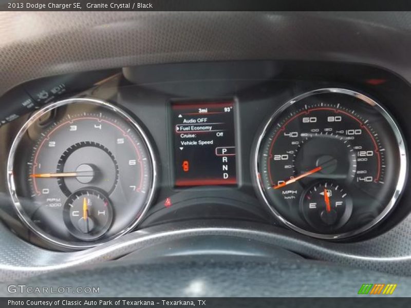 Granite Crystal / Black 2013 Dodge Charger SE