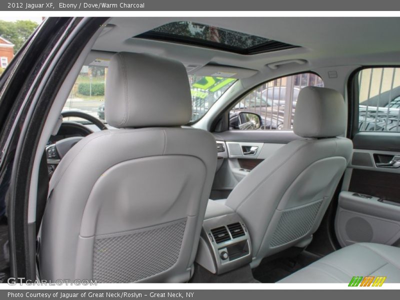 Ebony / Dove/Warm Charcoal 2012 Jaguar XF