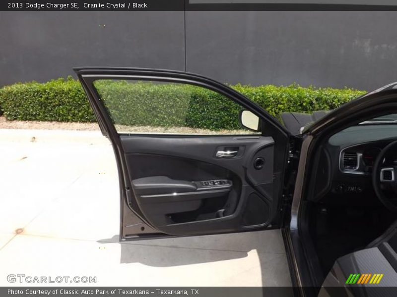 Granite Crystal / Black 2013 Dodge Charger SE
