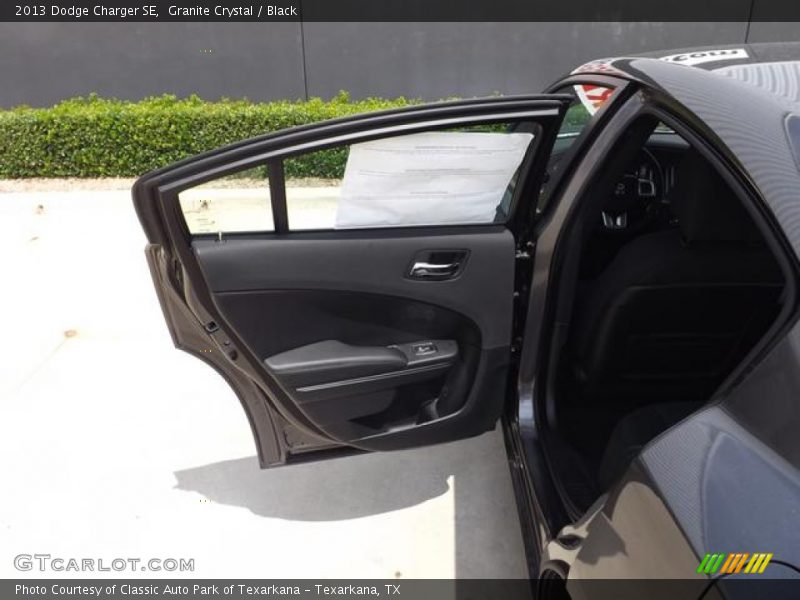 Granite Crystal / Black 2013 Dodge Charger SE