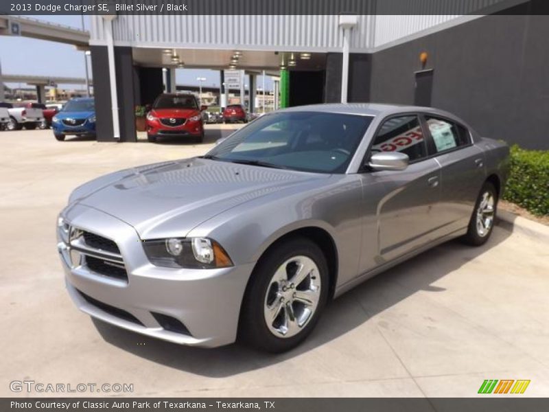 Billet Silver / Black 2013 Dodge Charger SE