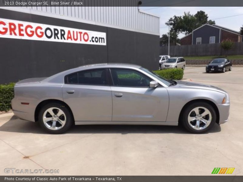 Billet Silver / Black 2013 Dodge Charger SE