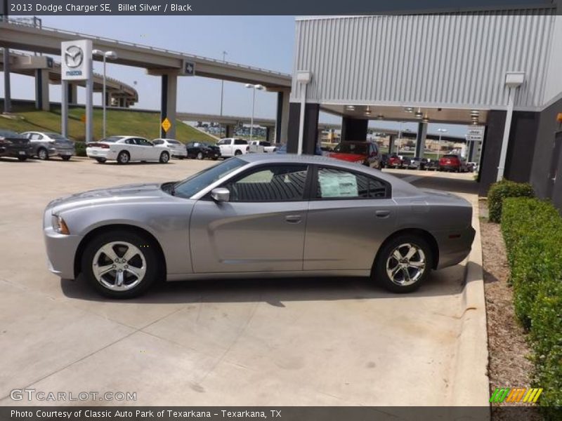 Billet Silver / Black 2013 Dodge Charger SE