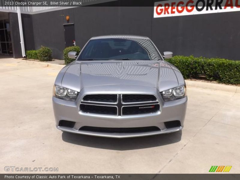 Billet Silver / Black 2013 Dodge Charger SE