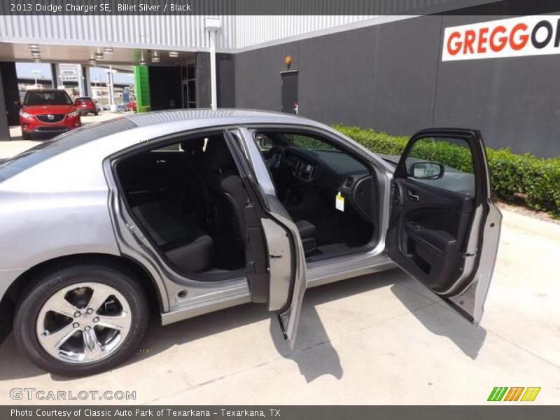 Billet Silver / Black 2013 Dodge Charger SE