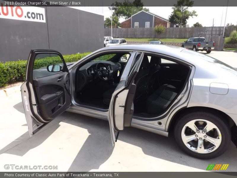 Billet Silver / Black 2013 Dodge Charger SE