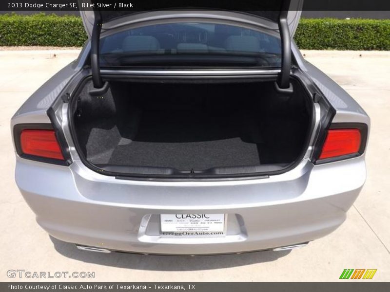 Billet Silver / Black 2013 Dodge Charger SE