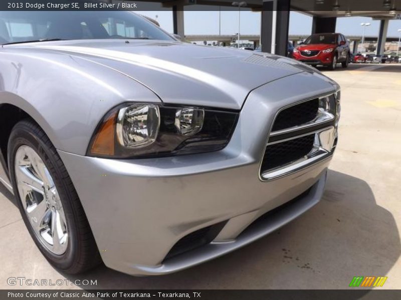 Billet Silver / Black 2013 Dodge Charger SE
