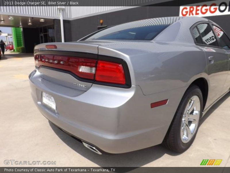 Billet Silver / Black 2013 Dodge Charger SE