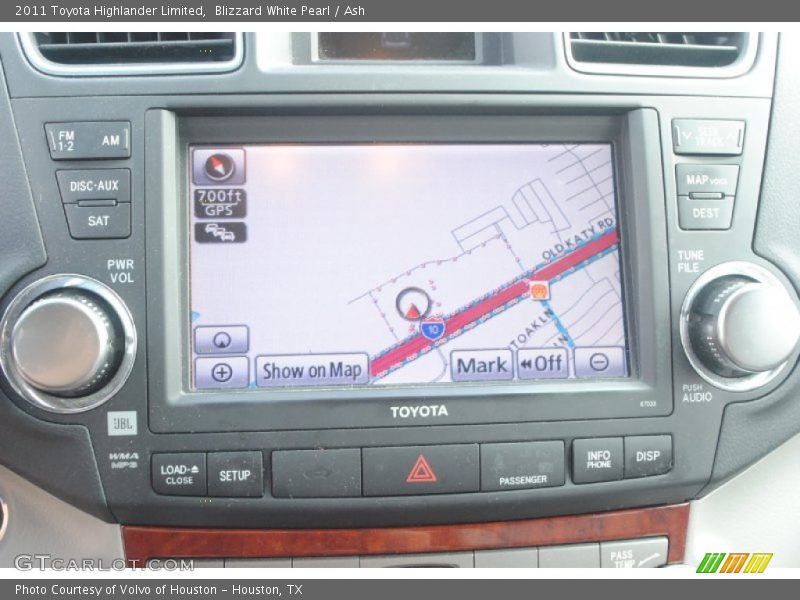 Blizzard White Pearl / Ash 2011 Toyota Highlander Limited
