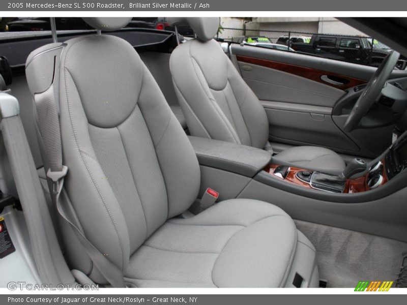 Brilliant Silver Metallic / Ash 2005 Mercedes-Benz SL 500 Roadster