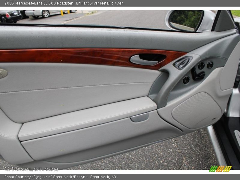 Brilliant Silver Metallic / Ash 2005 Mercedes-Benz SL 500 Roadster