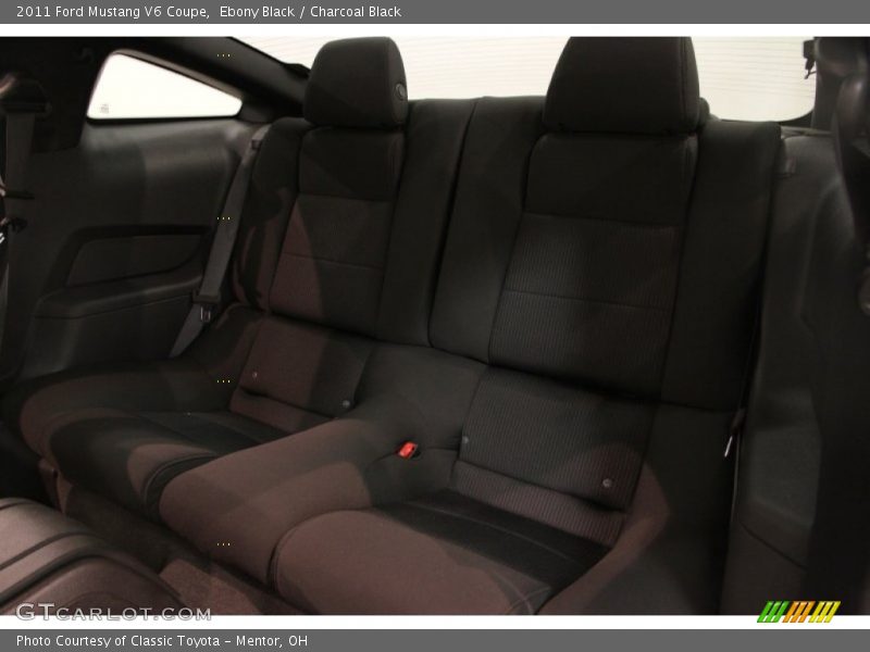 Ebony Black / Charcoal Black 2011 Ford Mustang V6 Coupe