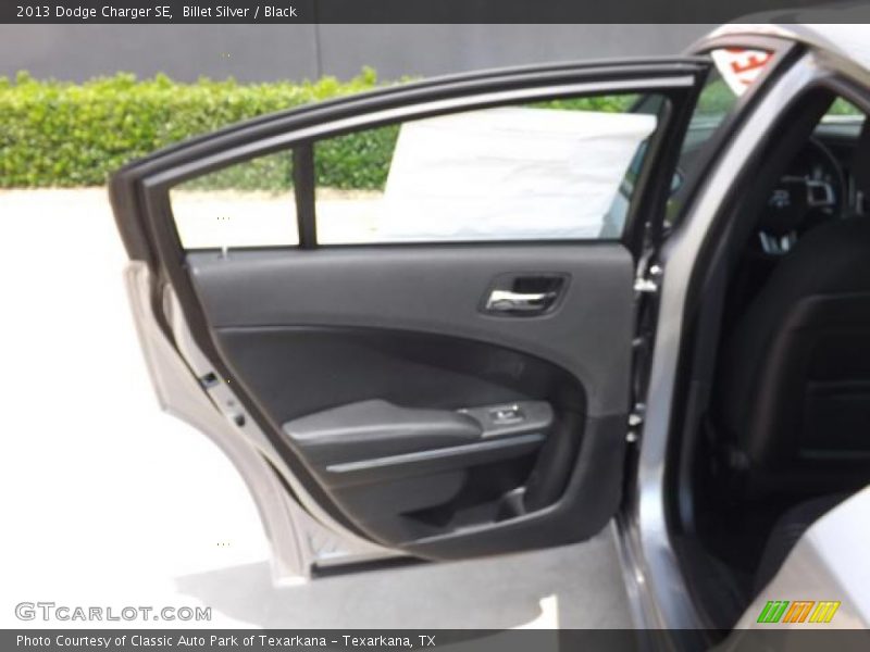 Billet Silver / Black 2013 Dodge Charger SE
