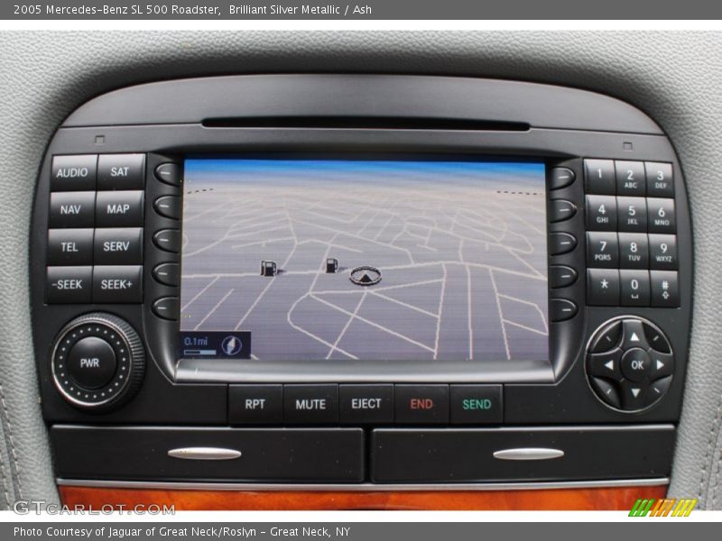 Brilliant Silver Metallic / Ash 2005 Mercedes-Benz SL 500 Roadster
