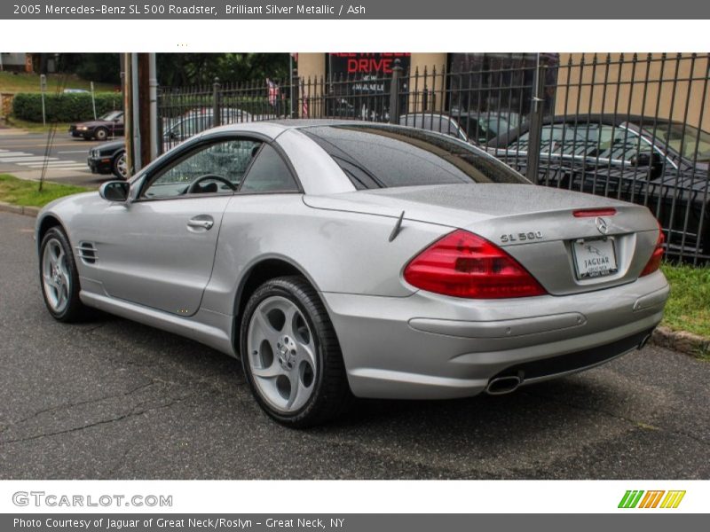 Brilliant Silver Metallic / Ash 2005 Mercedes-Benz SL 500 Roadster