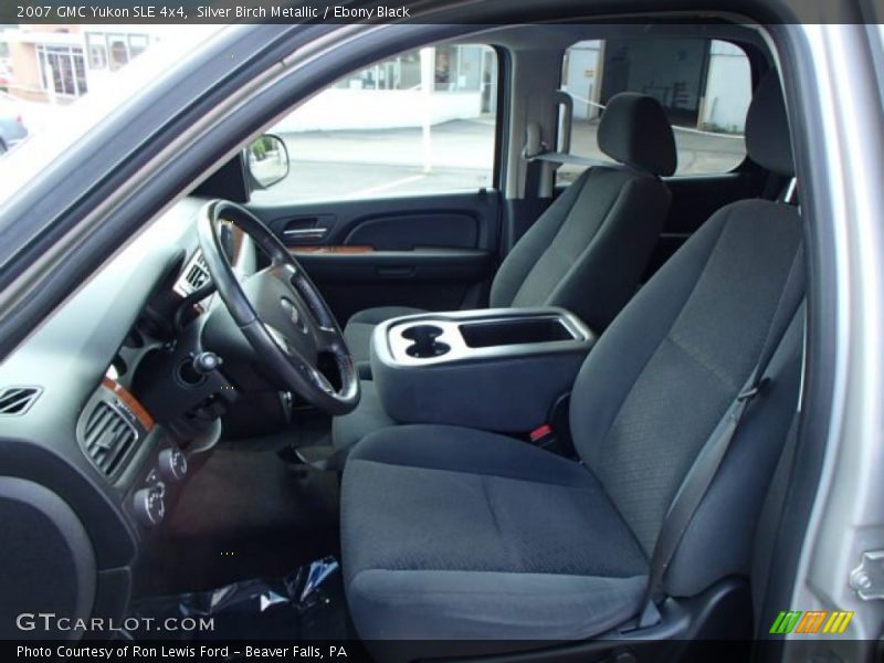 Silver Birch Metallic / Ebony Black 2007 GMC Yukon SLE 4x4