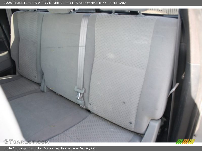 Silver Sky Metallic / Graphite Gray 2008 Toyota Tundra SR5 TRD Double Cab 4x4