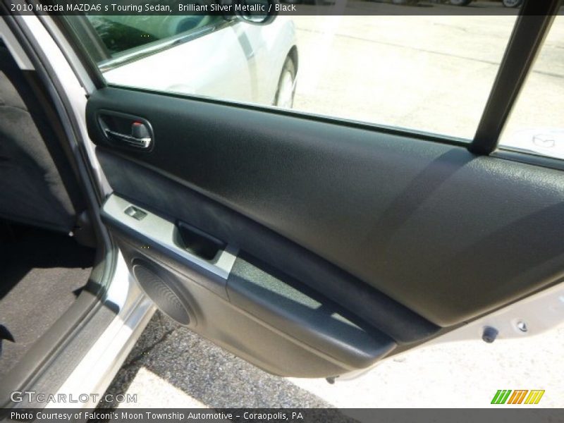 Brilliant Silver Metallic / Black 2010 Mazda MAZDA6 s Touring Sedan