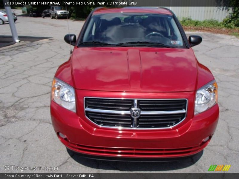 Inferno Red Crystal Pearl / Dark Slate Gray 2010 Dodge Caliber Mainstreet