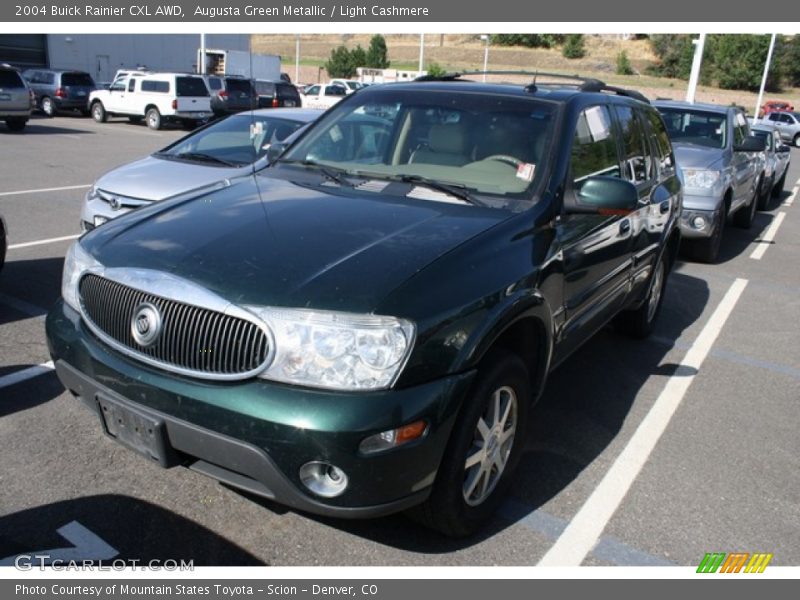 Augusta Green Metallic / Light Cashmere 2004 Buick Rainier CXL AWD