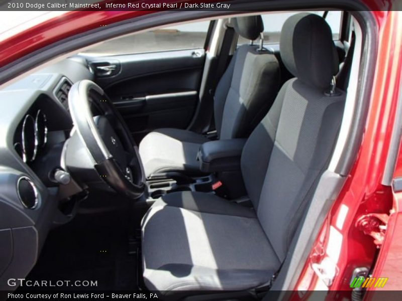 Inferno Red Crystal Pearl / Dark Slate Gray 2010 Dodge Caliber Mainstreet