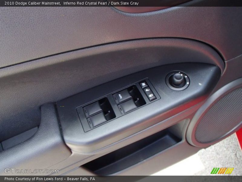 Inferno Red Crystal Pearl / Dark Slate Gray 2010 Dodge Caliber Mainstreet