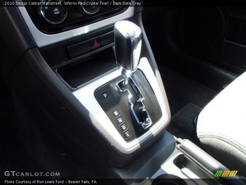 Inferno Red Crystal Pearl / Dark Slate Gray 2010 Dodge Caliber Mainstreet