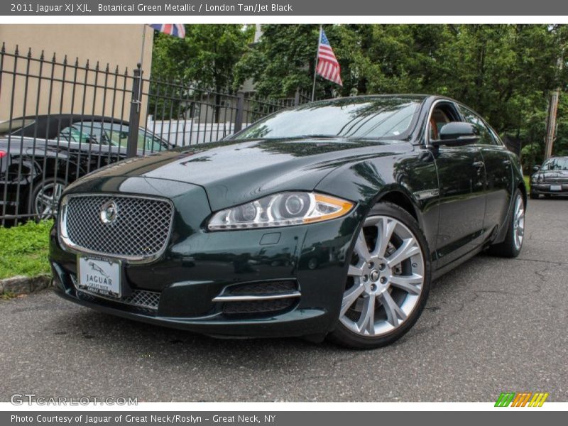 Botanical Green Metallic / London Tan/Jet Black 2011 Jaguar XJ XJL